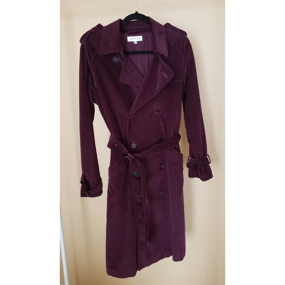 Rebecca Minkoff Ferry Corduroy Trench Coat - Picture 3 of 11